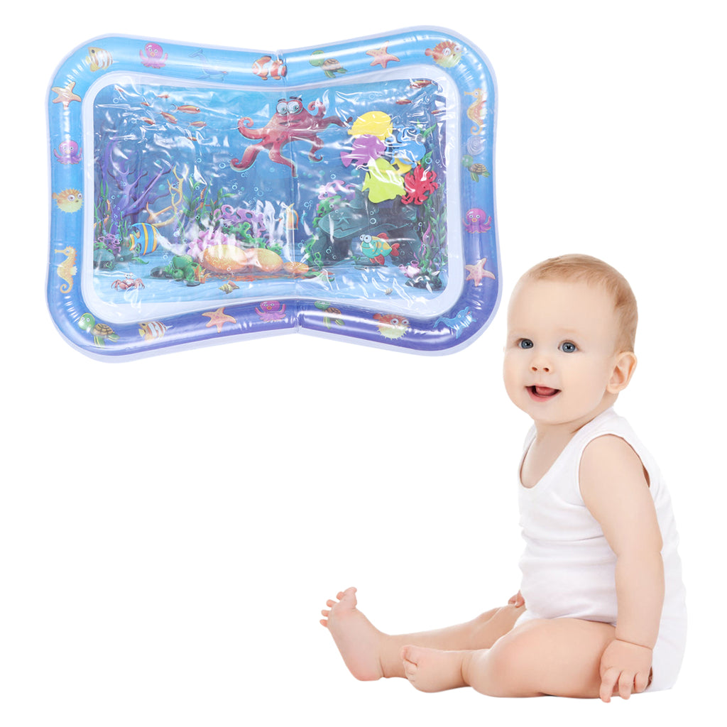 Inflatable Crawling Cushion Water Play Mat (Blue) S408567
