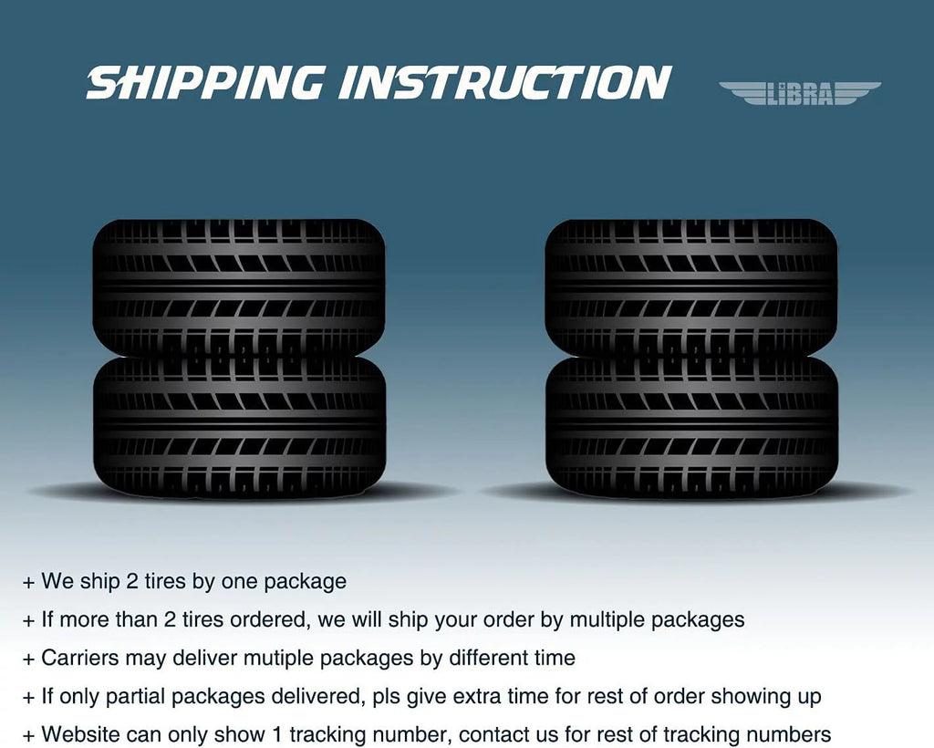 25x8-12 Front & 25x10-12 Rear 6PR ATV/UTV Tires Set 4 Z748