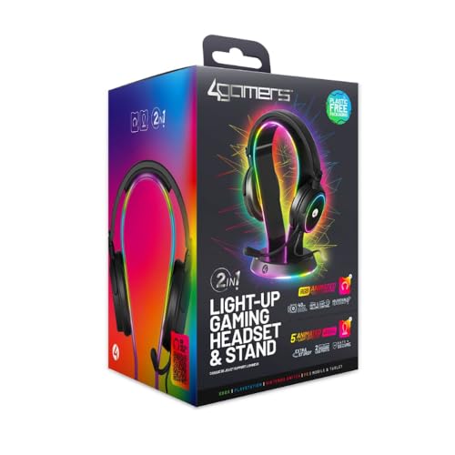 Light Up Headset & Stand Bundle J881421