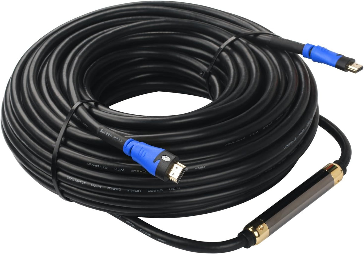 HDMI Cable 75Feet with Built-in Signal Booster CL3 Rated F9445