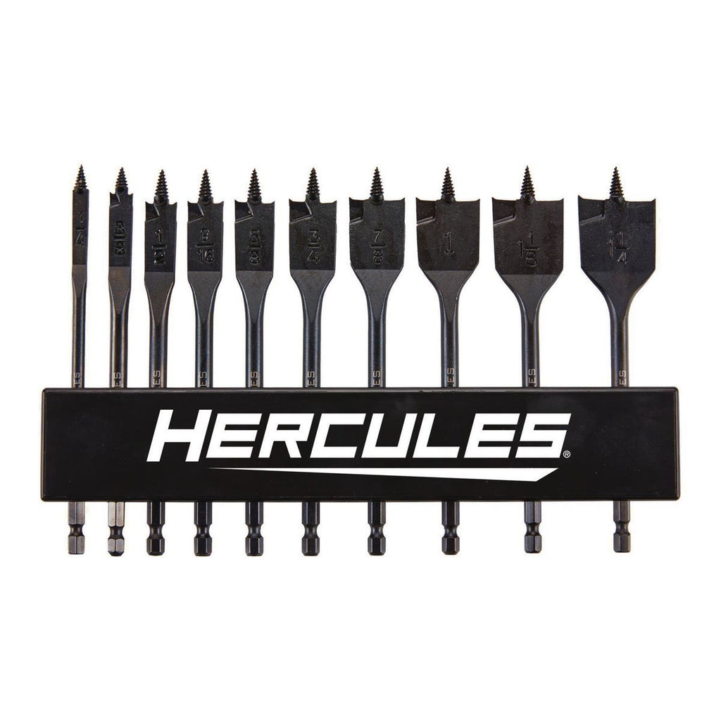 Spade Bit Set, 10-Piece G891403