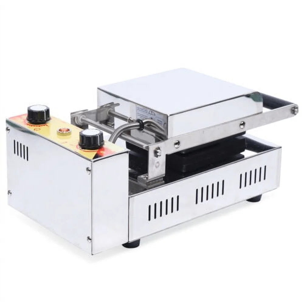 1000W Electric Burger Waffle Maker Panini Press E257