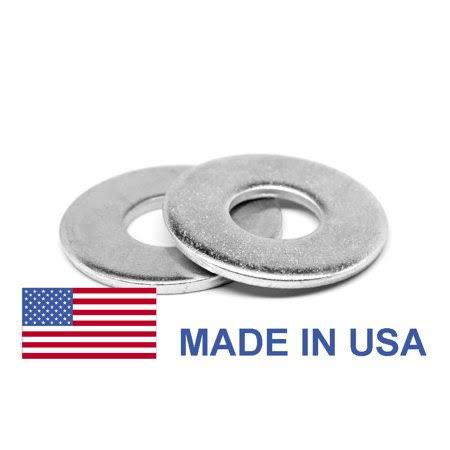 1/2 inch Grade 8 Flat Washer USS Pattern Zinc Plated Pk 100 V724