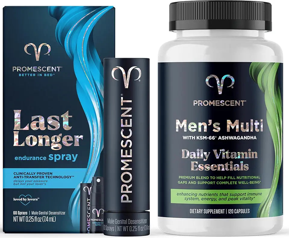 Desensitizing Delay Spray for Men + Multivitamin for Men I1205