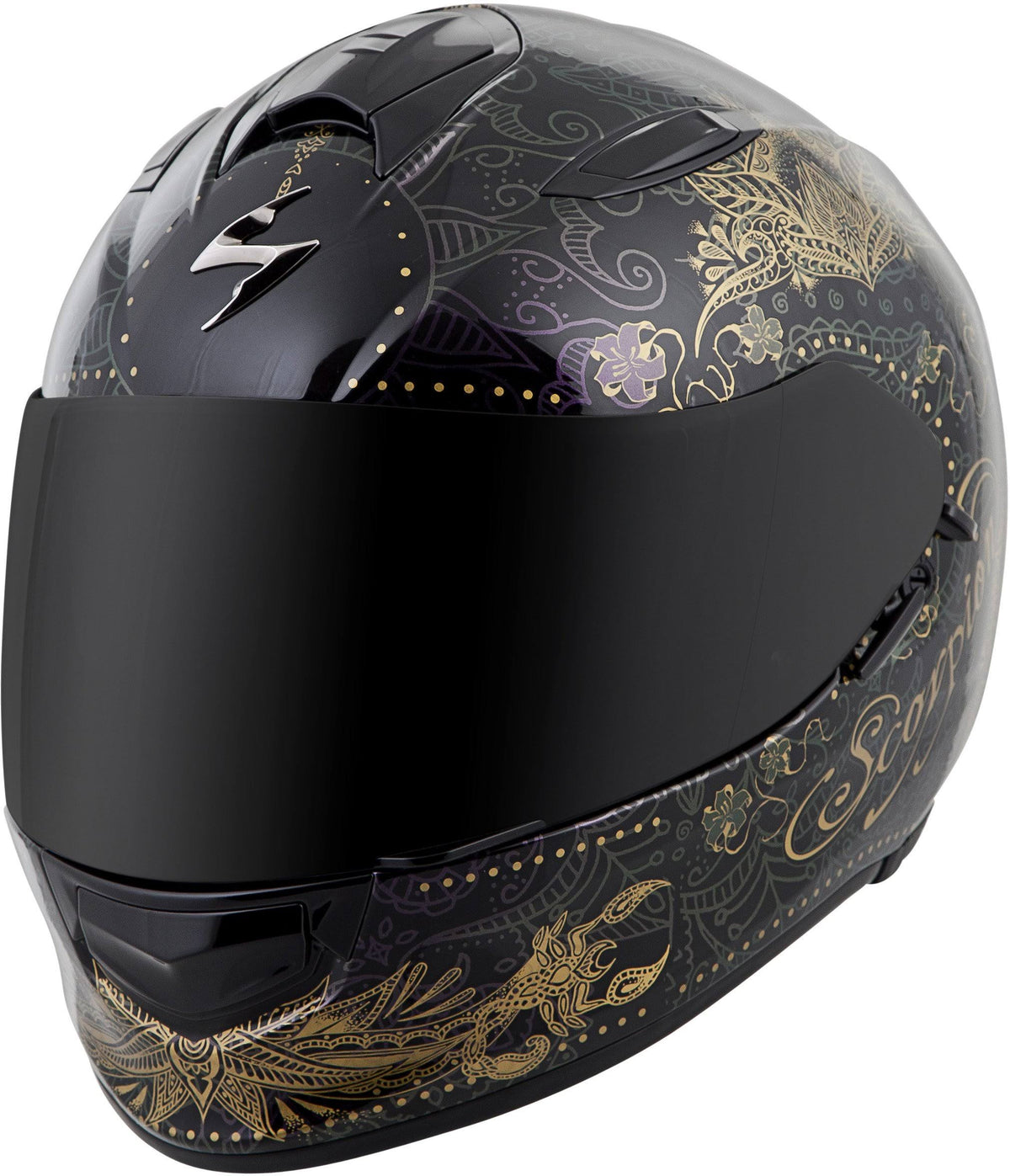 Black/Gold EXO-T510 Azalea Helmet C1035