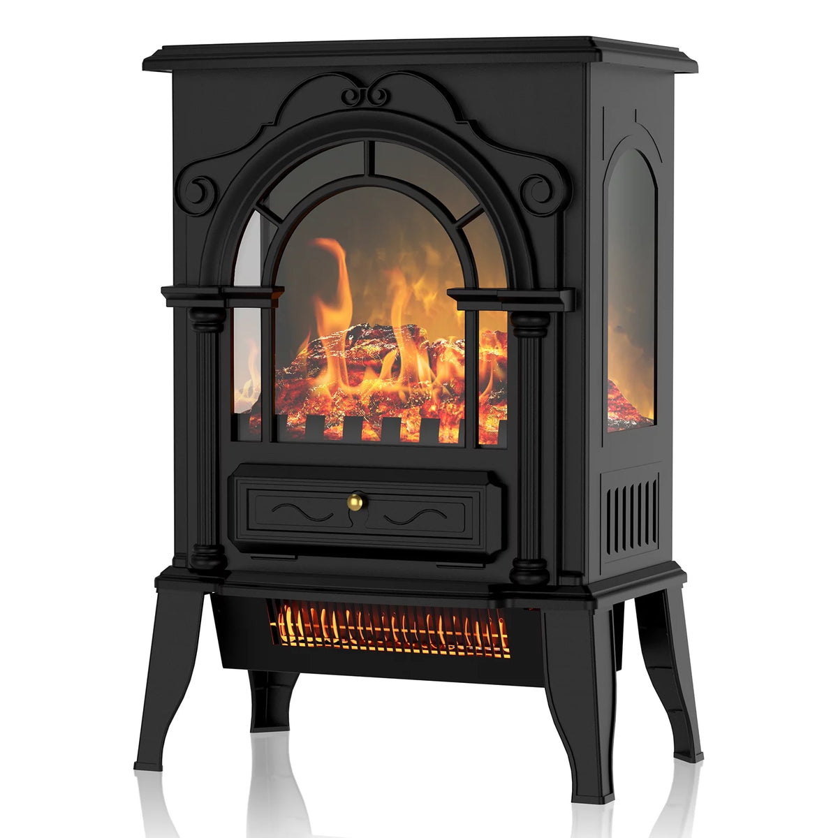 16" Infrared Electric Fireplace Heater S6949