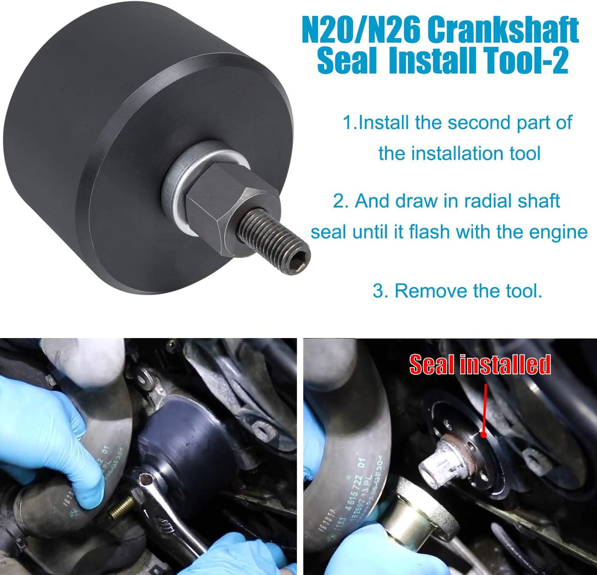 Front Crankshaft Seal Remover & Installer Kit I4061