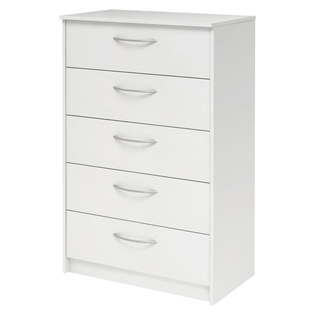 Antique White 5-Drawer Chest N1347