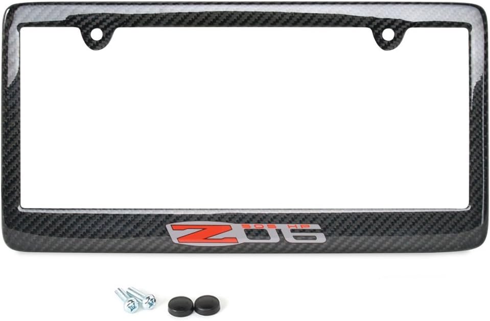 Red Script License Plate Frame Pack of 2 S69438