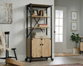 Milled Mesquite Finish Bookcase with Doors W829705