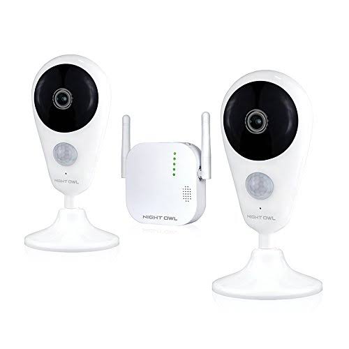 4 Channel 1080p HD Wireless Gateway with 16GB microSD Card and 2 AC Powered Indoor Wireless Cameras D99424