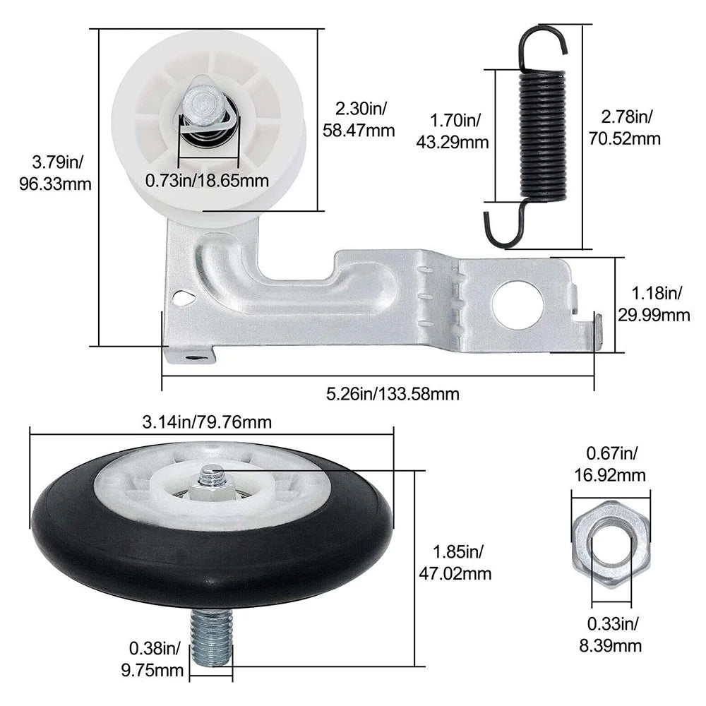 Dryer Drum Replacement Kit W879