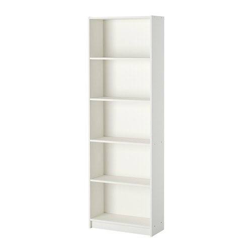 White Bookcase Shelving Unit O201119