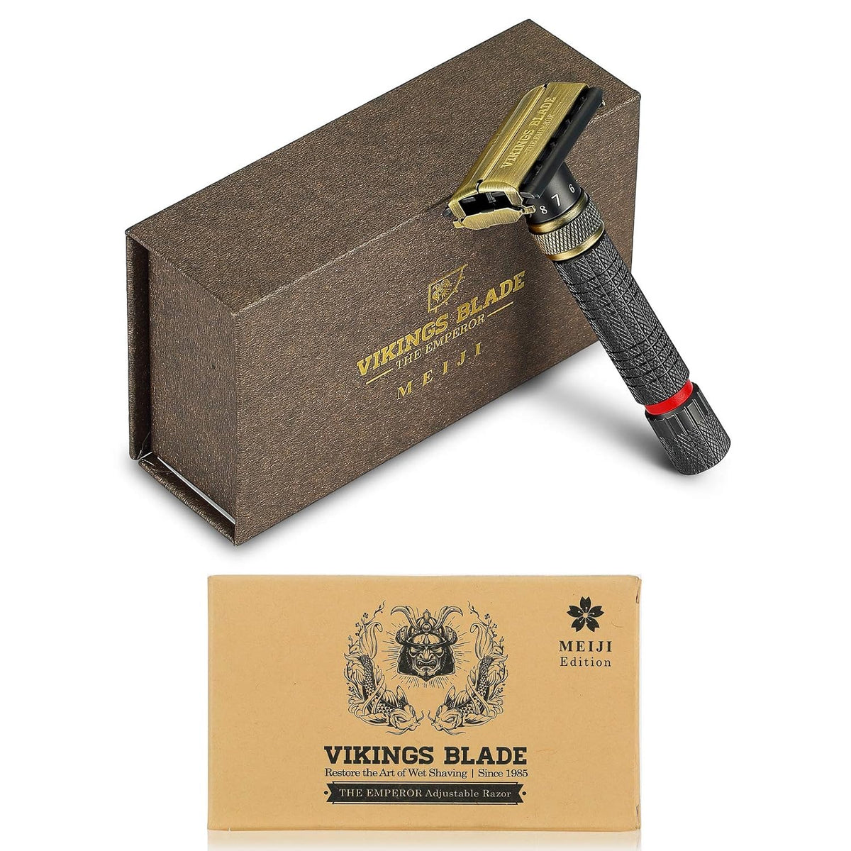 Adjustable Safety Razor Pack of 2 V6039