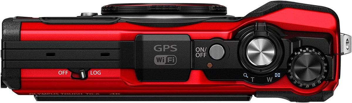 Red Waterproof Camera Action Bundle with 50 Piece Accessory Kit V70310