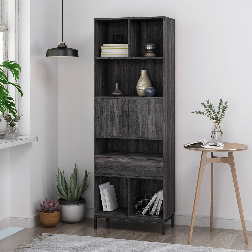 Faux Wood Cube Unit Bookcase M130