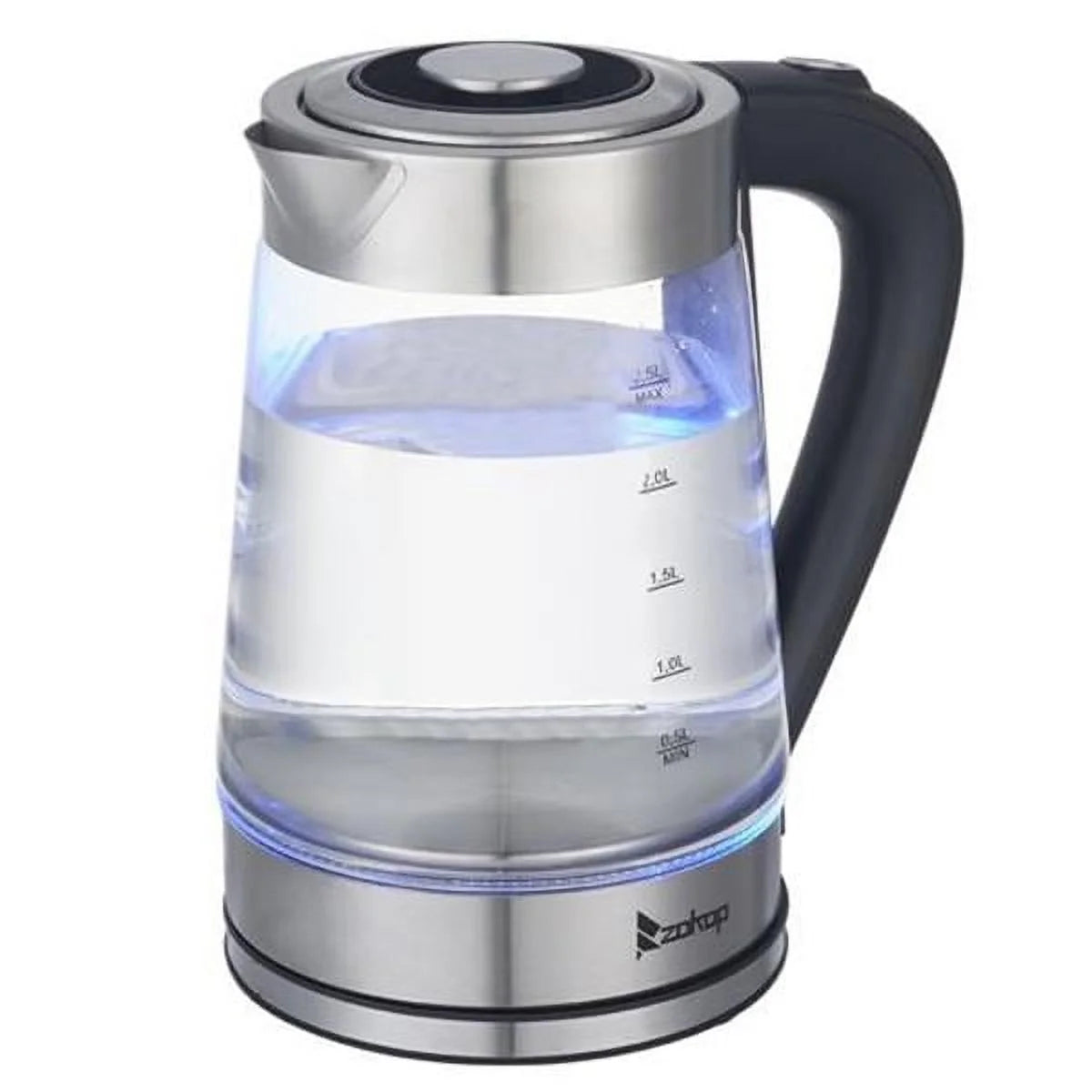 1500W 2.5L Blue Glass Electric Kettle M216645
