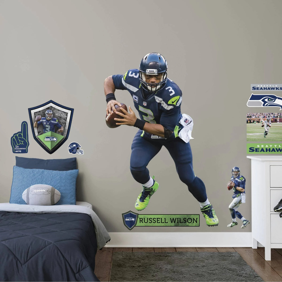 Officially Licensed NFL Removable Wall Decal P6990