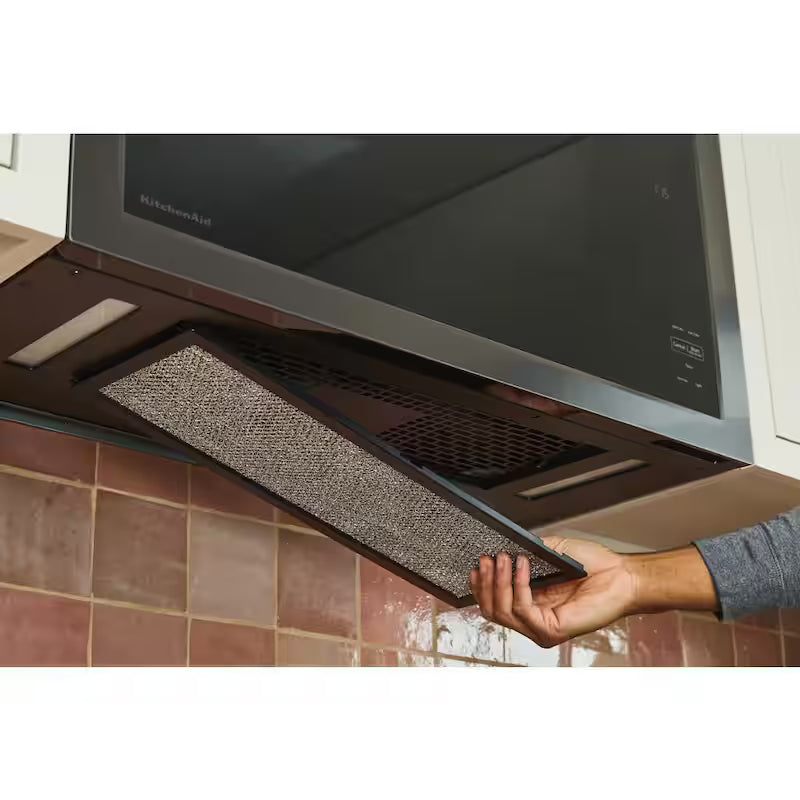 Black Stainless Steel Over-the-Range Microwave L951084