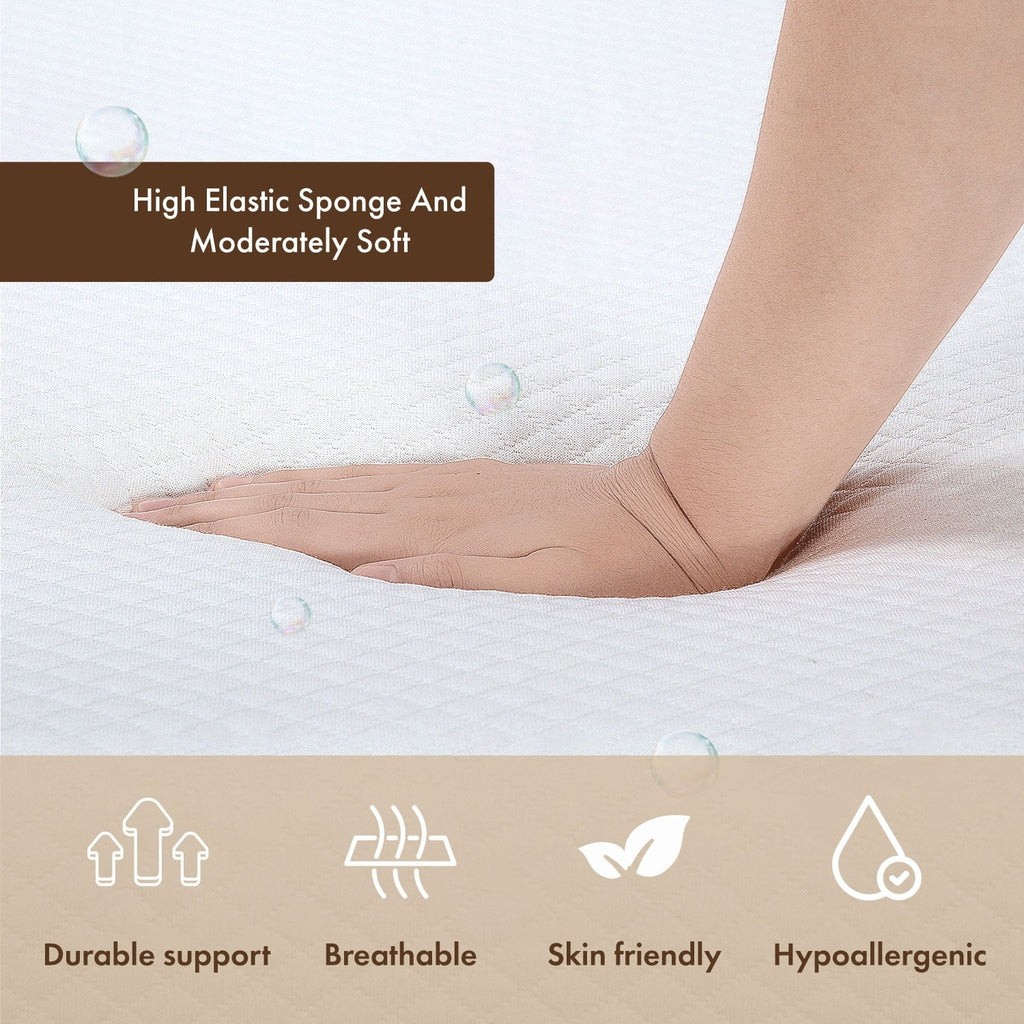 12 Inch Hypoallergenic Gel Memory Mattress J8594