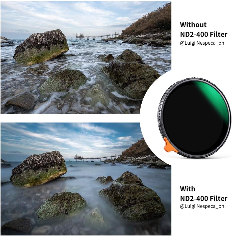 82mm Variable ND Filter ND2-ND400 with Multi-Layer Coatings H8466