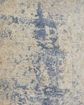 Beige Blue Rug 7'10 x 10' C8223