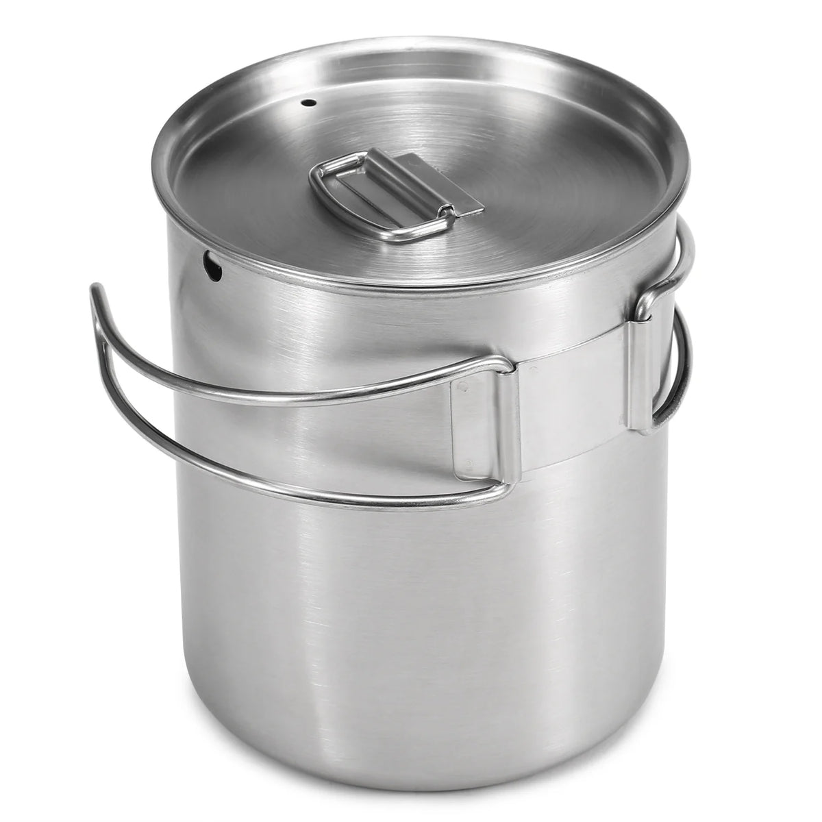 Stainless Steel Vacuum Insulated Water Bottle, 1000ml, with Hanging Pot A705265