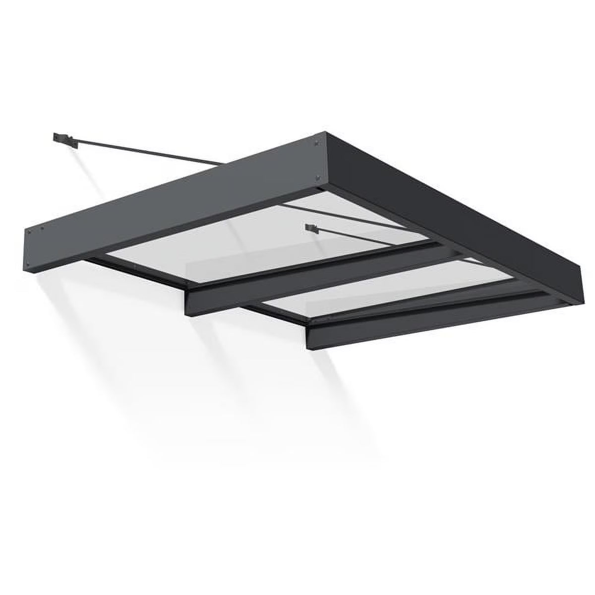 6 x 5 ft. Gray Awning J7039