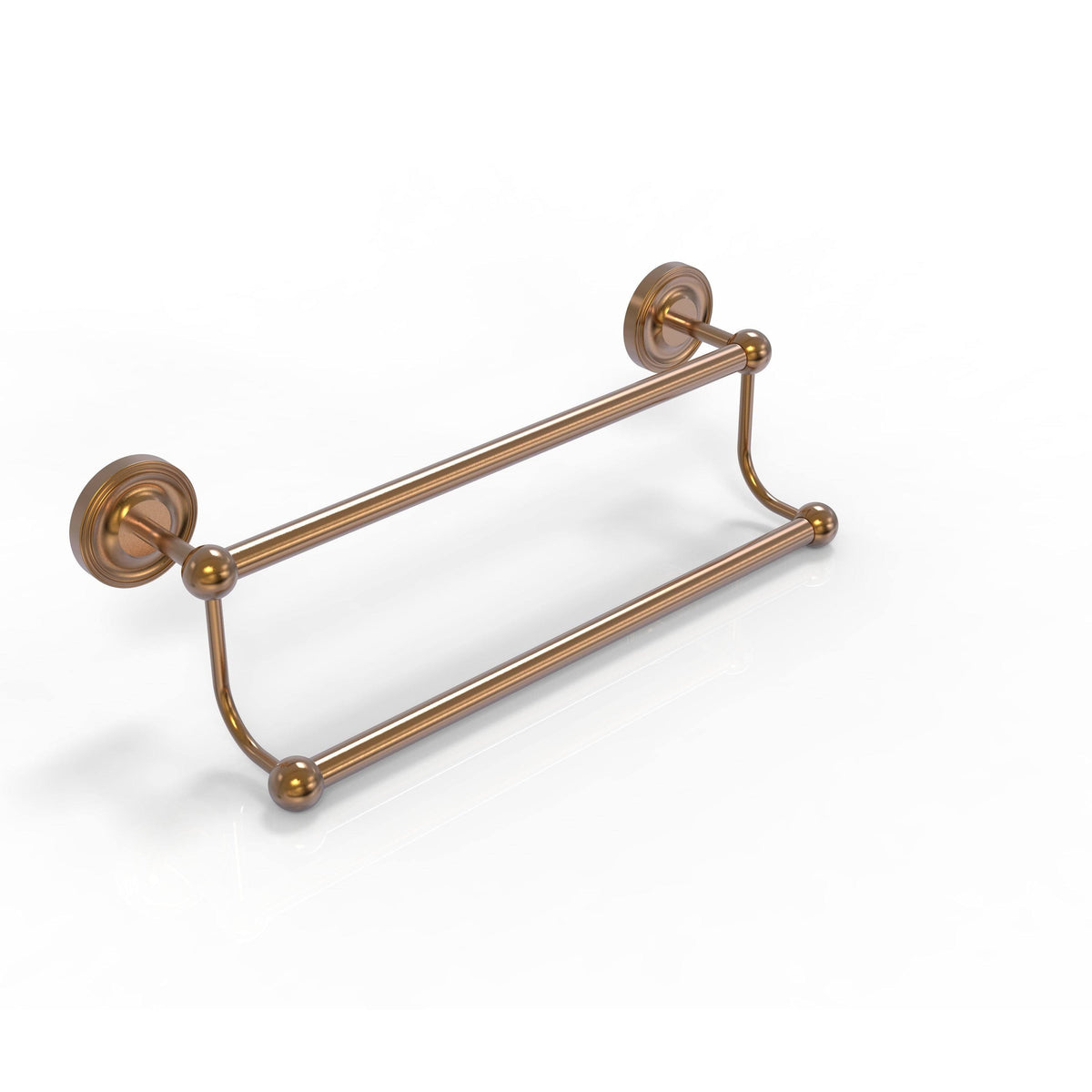 Antique Copper 36 inch Double Towel Bar P68961