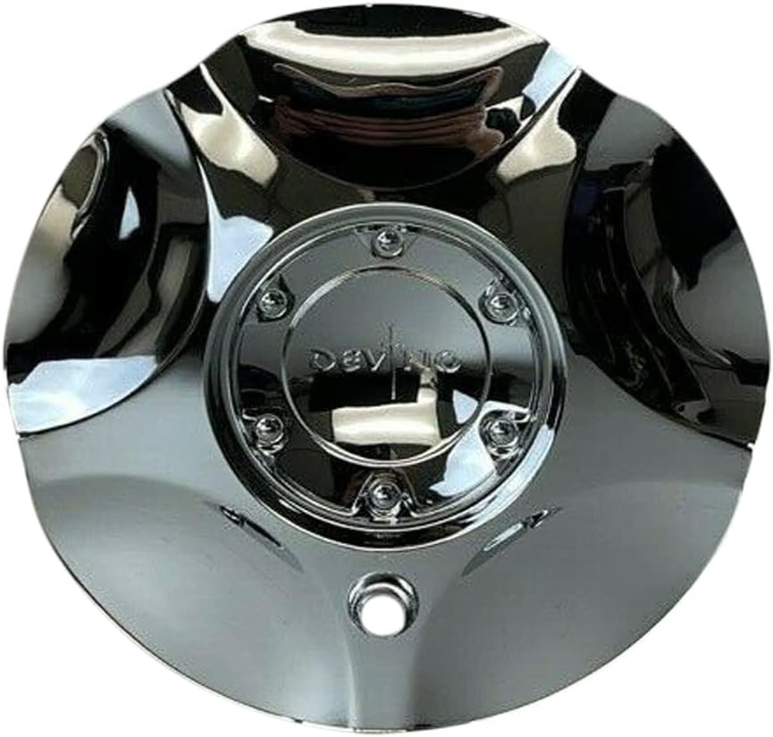 Chrome Wheel Center Cap Pack of 2 F600035