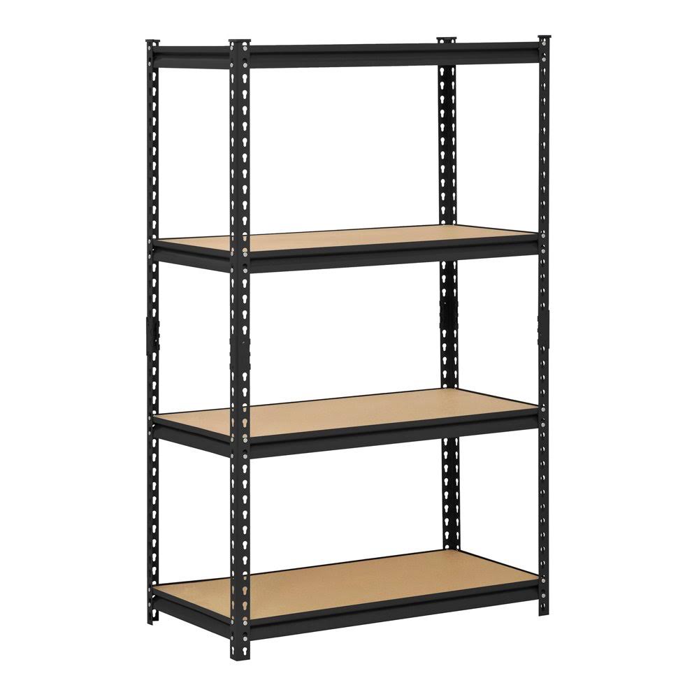 Black Steel Storage Rack N9780