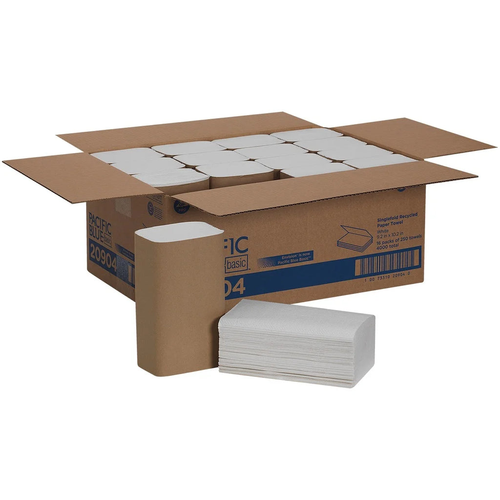 Blue Basic S-Fold Paper Towels Y33597