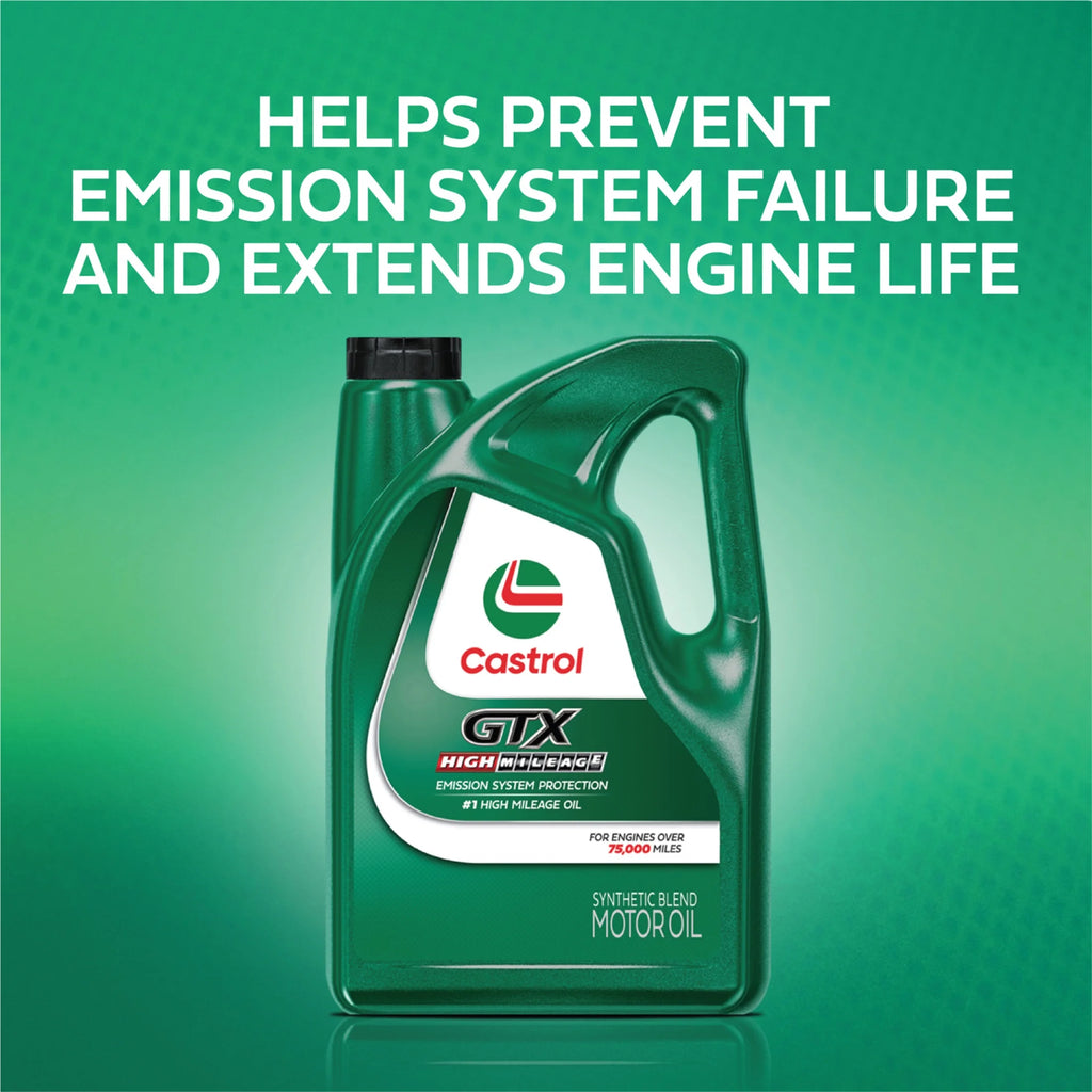 5W-30 Synthetic Blend Motor Oil, 5 Quarts P3468