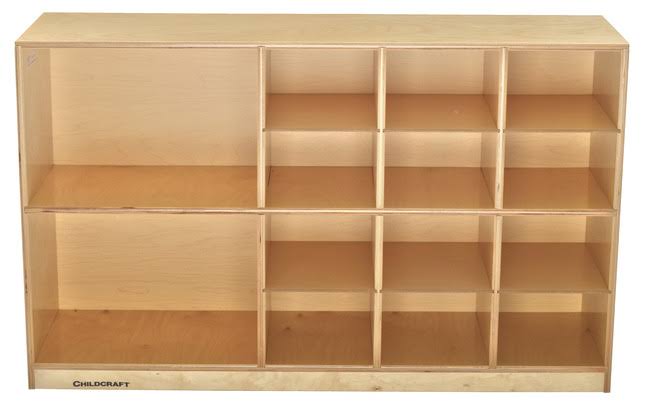 12 Assorted Colored Trays Storage Unit Q171902
