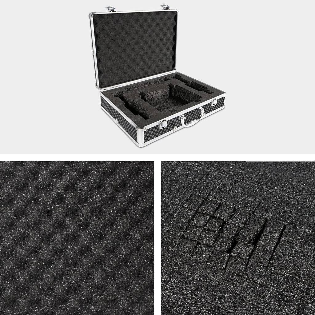 Medium Size Carrying Case with Pre-Diced Foam, Pack of 2 L58381