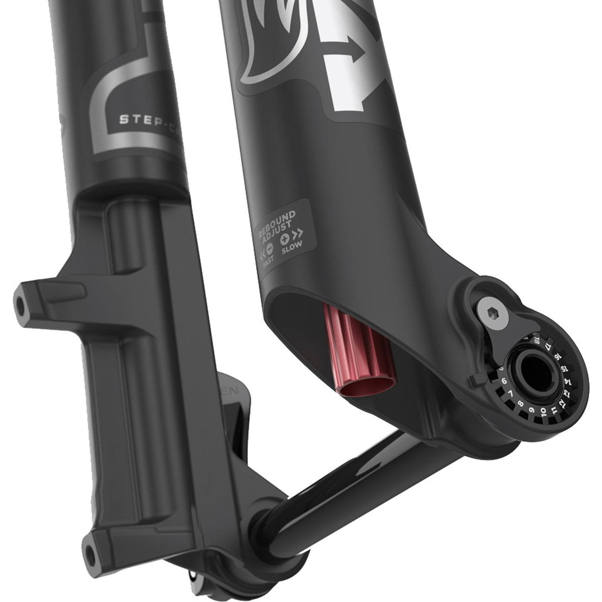 Black 29x22 100mm 15QR x110mm 44mm Grip Suspension Fork F585920