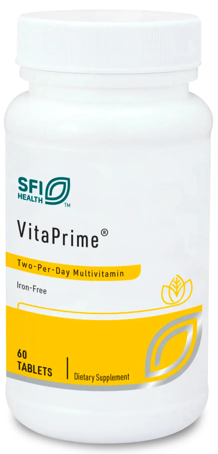 Iron-Free Multivitamin & Mineral with Metafolin Folate 60 Tablets Y2225