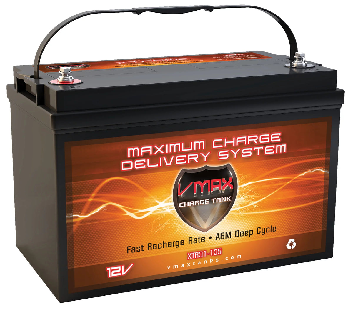 12V Group 31 AGM Deep Cycle Marine Battery W761710