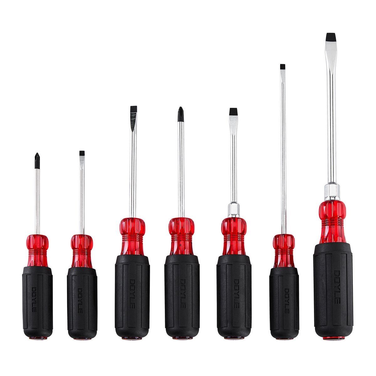 7 Piece Cushion Grip Screwdriver Set F548