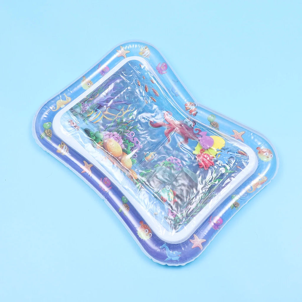 Inflatable Crawling Cushion Water Play Mat (Blue) S408567
