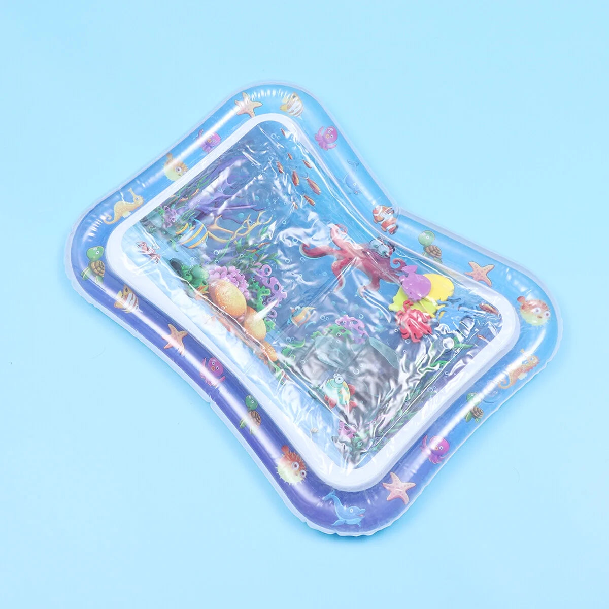 Inflatable Crawling Cushion Water Play Mat (Blue) S408567