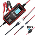 4-Amp 6V 12V Portable Battery Charger and Maintainer Pack of 2 B6716