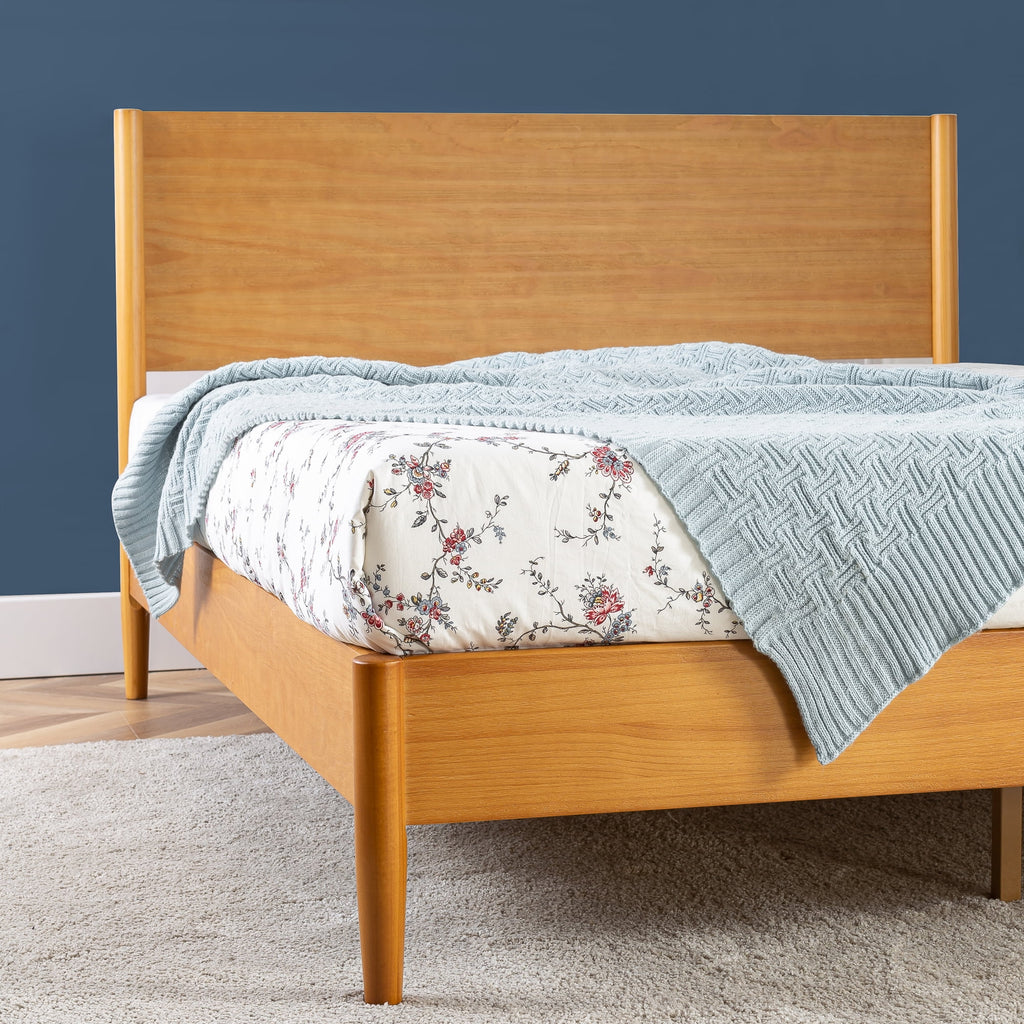 Queen Wood Platform Bed Frame M542