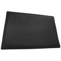 Glossy Black Anti-Fatigue No-Slip Mat - 4 ft. x 16 ft. x 0.63 in. C7084