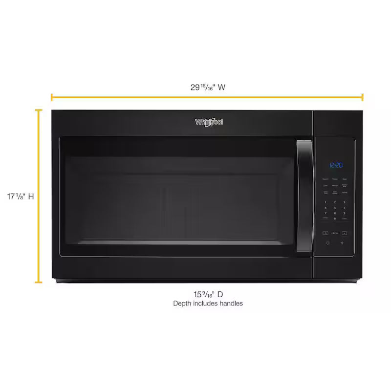 Black Over the Range Microwave A6737