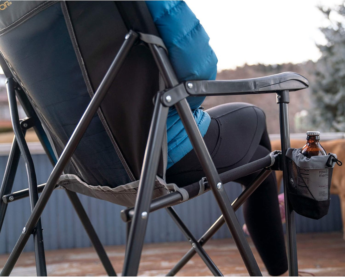 Black Folding Camp Chair Q3059