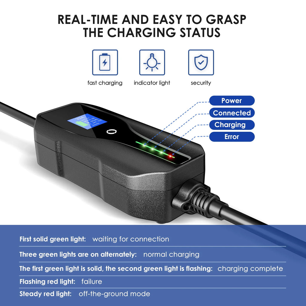 Level 2 16 Amp Portable EV Charger G9782