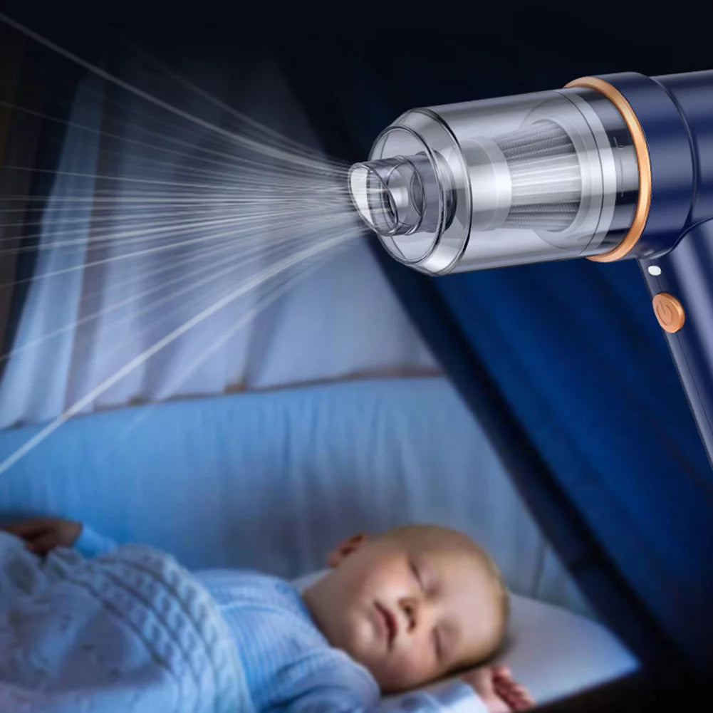 2 in 1 Handheld Car & Home Vacuum Cleaner W3349