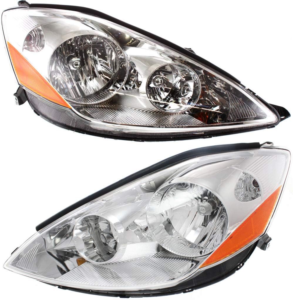 Headlight Assembly Pair for Toyota Sienna 2006-2010 V993