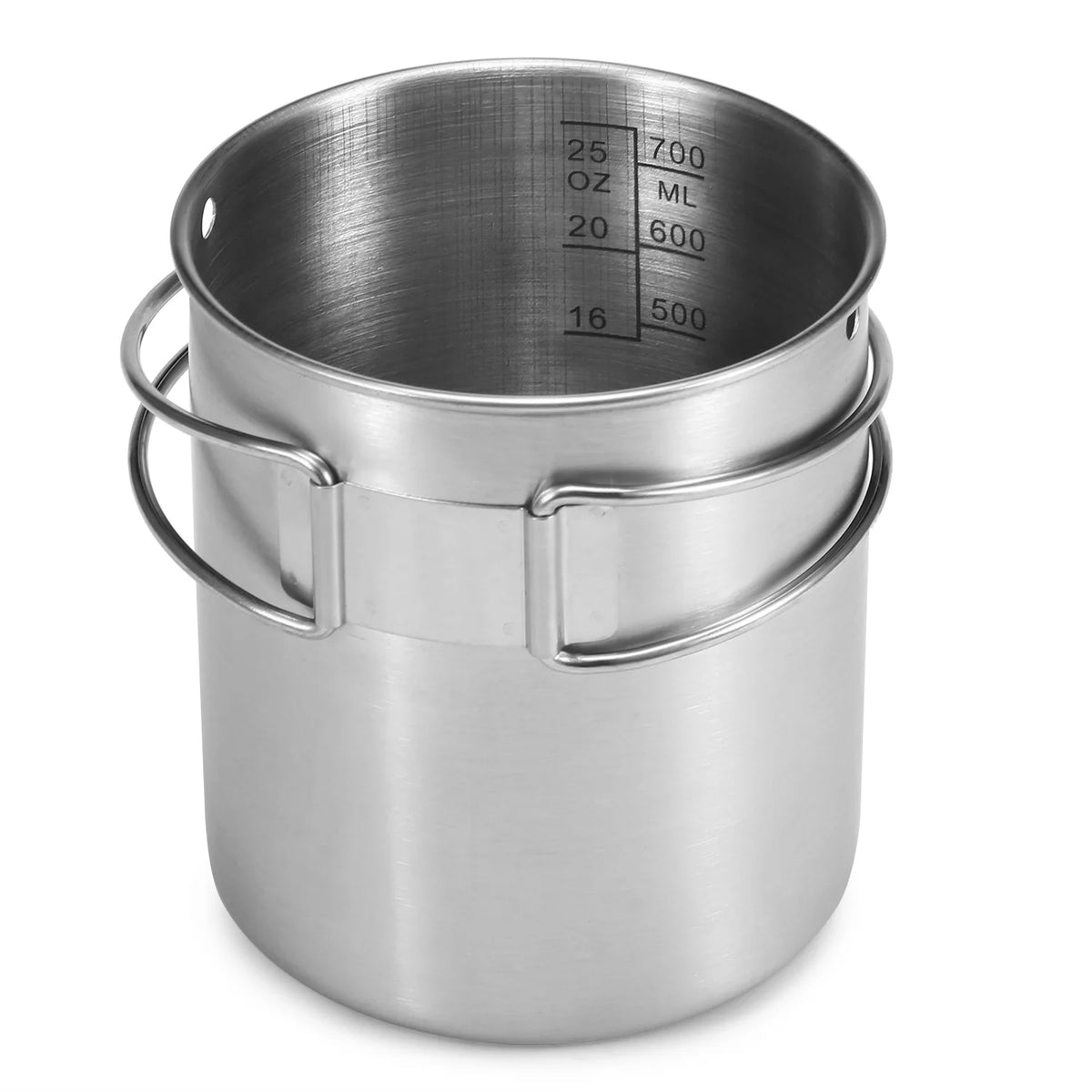 Stainless Steel Vacuum Insulated Water Bottle, 1000ml, with Hanging Pot A705265